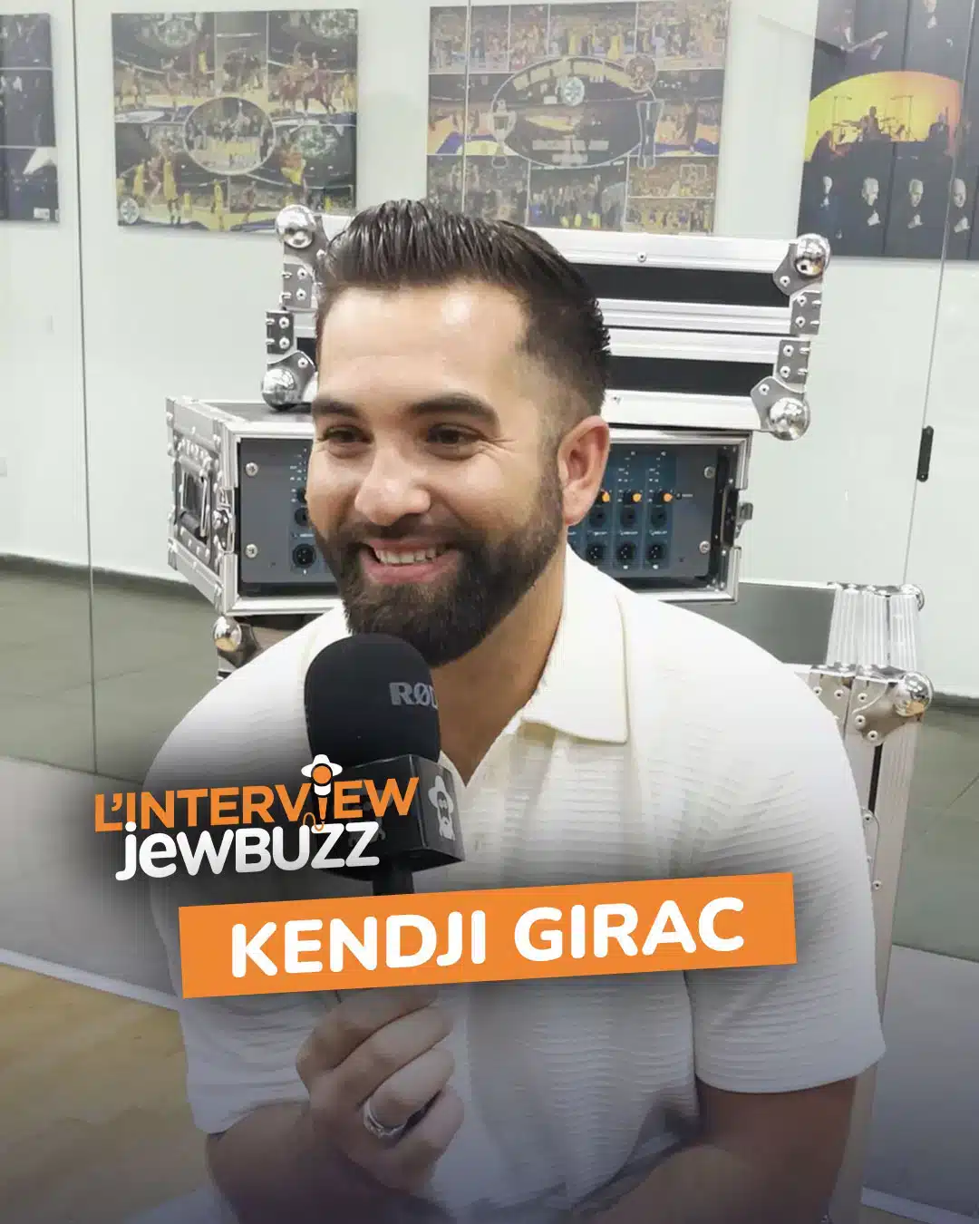Kendji Girac en interview pour jewbuzz