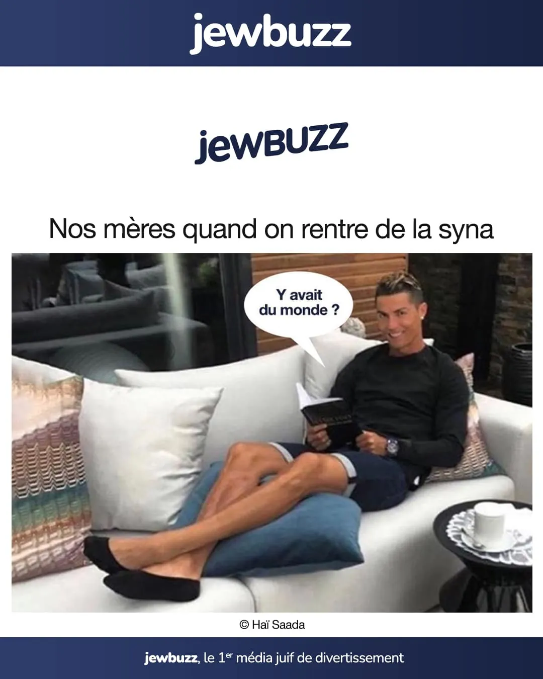 Mème jewbuzz partagé par la communauté
