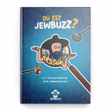 Le livre-jeu Où est jewbuzz ?